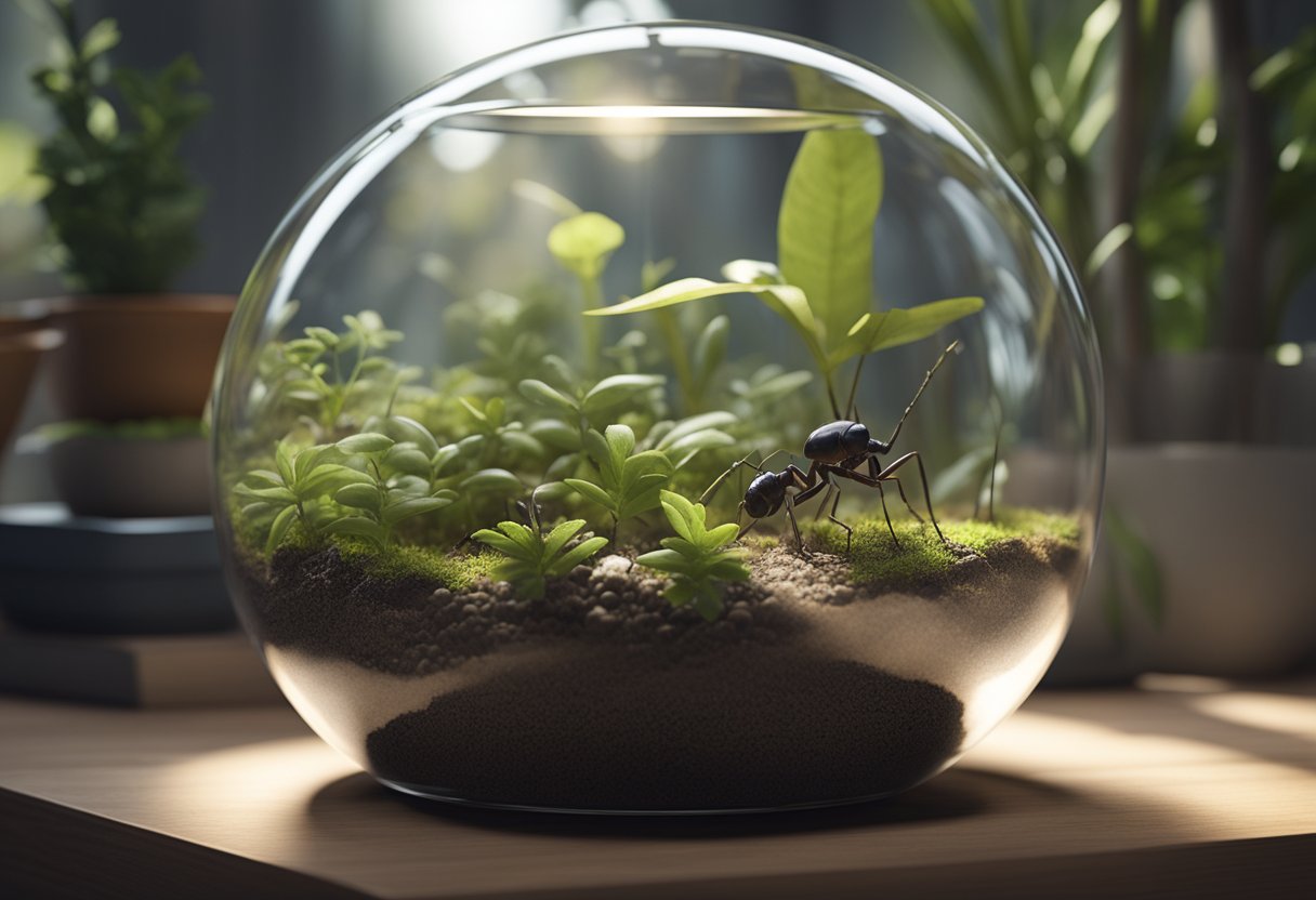 How to Create a Naturalistic Ant Habitat